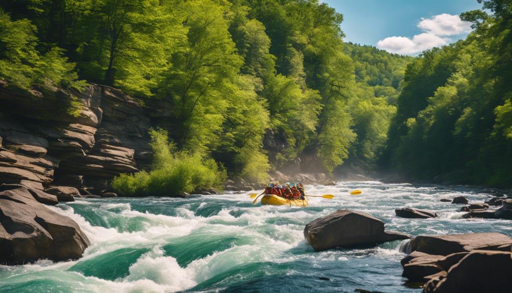 exciting river adventure sport